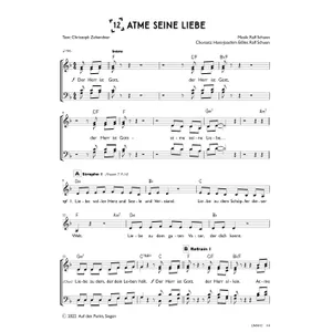 Produktbild des Artikels Atme seine Liebe (Chor) (Noten - Download)