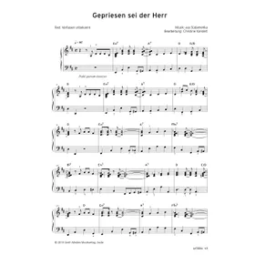 Produktbild des Artikels Gepriesen sei der Herr (Noten - Download)