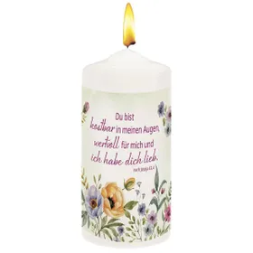 Produktbild des Artikels Kerze "Du bist kostbar" ()