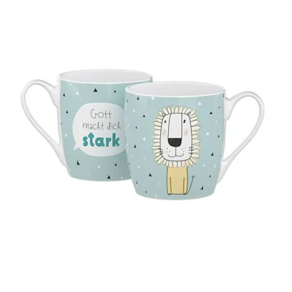 Produktbild des Artikels Kindertasse - Gott macht dich stark ()