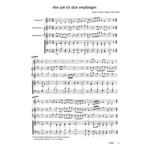 Produktbild des Artikels Wie soll ich dich empfangen (Noten - Download)