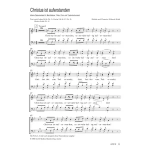Produktbild des Artikels Christus ist auferstanden (Noten - Download)