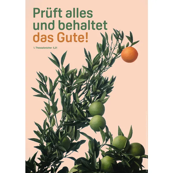 Produktbild des Artikels Jahreslosung 2025 - Poster A3 (Schreibwaren)