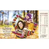 Stimmungsbild zu Heute und morgen bin ich geborgen 2026 - Postkartenkalender