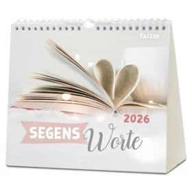 Produktbild des Artikels Segensworte 2026 - Postkartenkalender (Kalender - Spiralbindung)