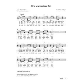 Produktbild des Artikels Eine wunderbare Zeit (Noten - Download)