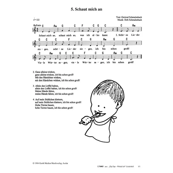 Produktbild des Artikels Schaut mich an (Noten - Download)