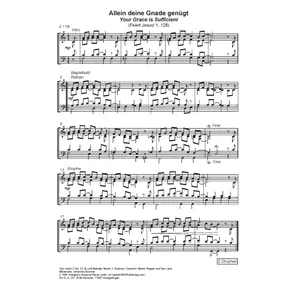 Produktbild des Artikels Allein deine Gnade genügt (Noten - Download)
