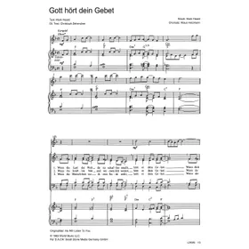 Produktbild des Artikels Gott hört dein Gebet (Noten - Download)