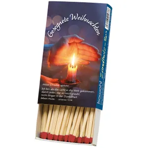 Produktbild des Artikels Zündholzbox - Gesegnete Weihnachten ()