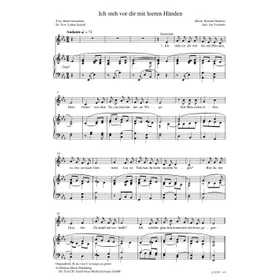 Produktbild des Artikels Ich steh vor dir mit leeren Händen (Noten - Download)