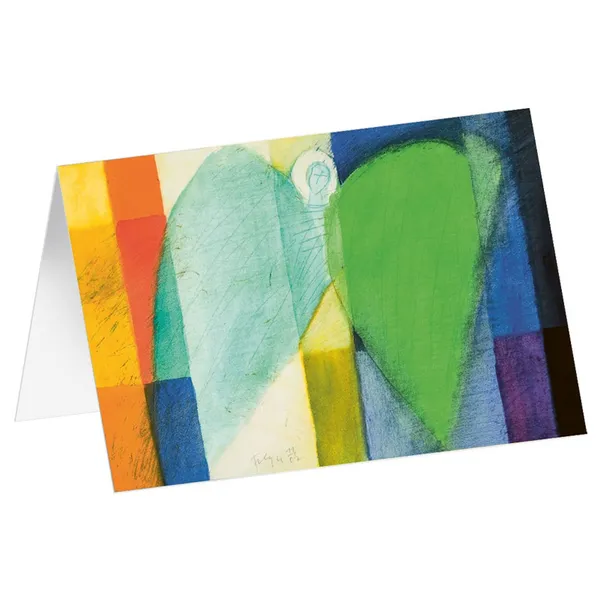 Produktbild des Artikels Kunstkarten "Engel in buntem Gewand" 5 Stk. (Schreibwaren)