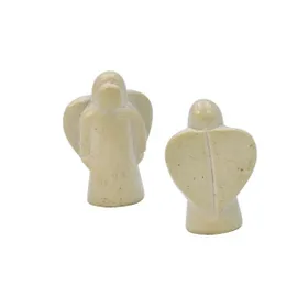 Produktbild des Artikels Taschenengel aus Speckstein "Ich bin bei dir" - natur ()