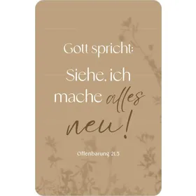 Produktbild des Artikels Jahreslosung 2026 - Kalenderkärtchen "Schattenspiel" (Kalender)