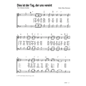 Produktbild des Artikels Dies ist der Tag, der uns vereint (Noten - Download)