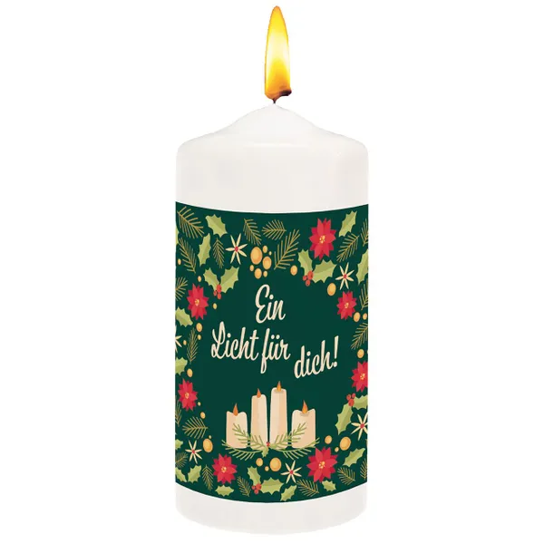 Produktbild des Artikels Kerze "Ein Licht für dich!" ()