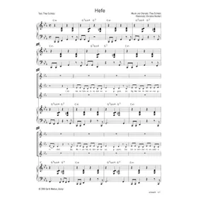 Produktbild des Artikels Hefe (Noten - Download)