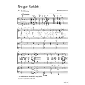 Produktbild des Artikels Eine gute Nachricht (Noten - Download)