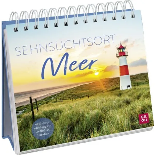 Produktbild des Artikels Sehnsuchtsort Meer - Aufstellbuch (Buch - Spiralbindung)