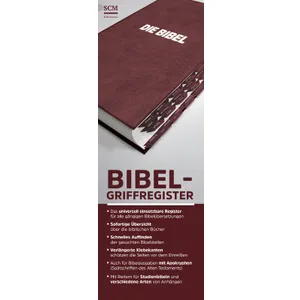 Produktbild des Artikels Bibel-Griffregister rot ()