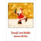 Stimmungsbild zu WeihnachtsPost - Postkartenbuch