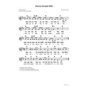 Produktbild des Artikels Deine Gnade fällt (Noten - Download)