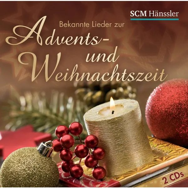 Produktbild des Artikels Bekannte Lieder zur Advents- und Weihnachtszeit (Audio - Doppel-CD)