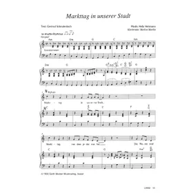 Produktbild des Artikels Markttag in unserer Stadt (Noten - Download)