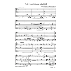 Produktbild des Artikels Verleih uns Frieden gnädiglich (Noten - Download)