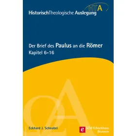 Produktbild des Artikels Der Brief des Paulus an die Römer, Kapitel 6-16 (E-Book - PDF Datei)