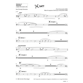 Produktbild des Artikels Satt (4. Posaune) (Noten - Download)