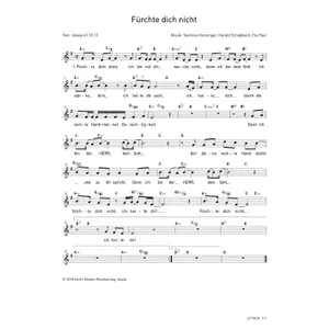 Produktbild des Artikels Fürchte dich nicht (Noten - Download)