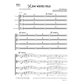 Produktbild des Artikels Ein weites Feld (Bläser) (Noten - Download)