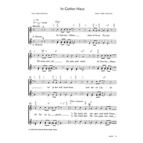 Produktbild des Artikels In Gottes Haus (Noten - Download)