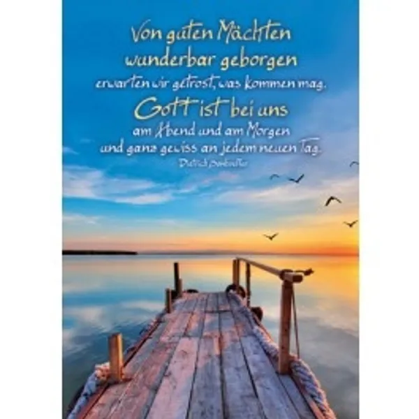 Produktbild des Artikels Von guten Mächten Poster - A3 ()