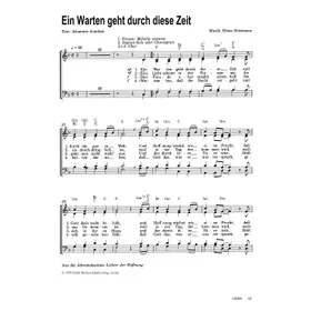 Produktbild des Artikels Ein Warten geht durch diese Zeit (Noten - Download)
