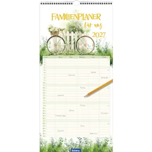 Produktbild des Artikels Familienplaner für uns 2027 - Wandkalender (Kalender - Spiralbindung)