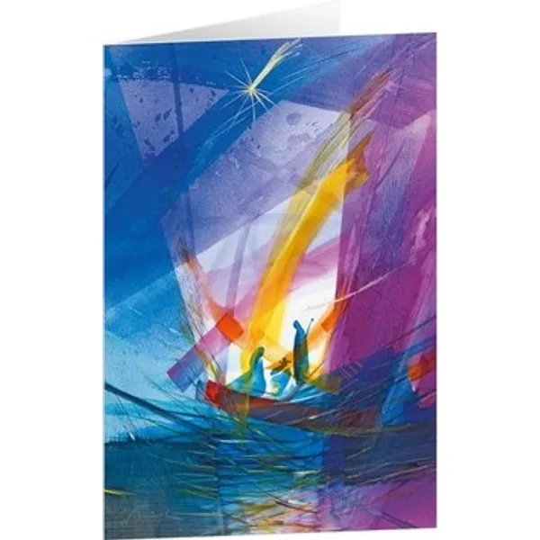 Produktbild des Artikels Kunstkarten "Licht in der Nacht" 5 Stk. (Schreibwaren)