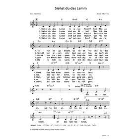 Produktbild des Artikels Siehst du das Lamm (Noten - Download)