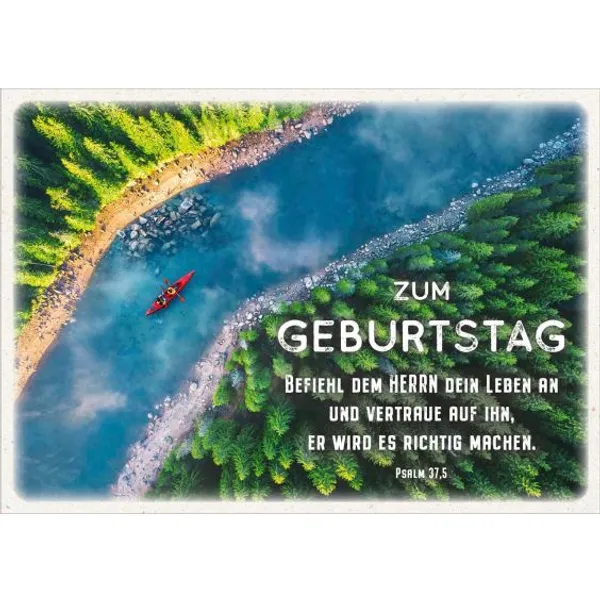 Produktbild des Artikels Postkartenserie "Befiehl dem Herrn - Geburtstag" 12 Stk. (Schreibwaren)