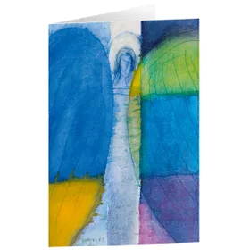 Produktbild des Artikels Kunstkarten "Engel in der Nacht" 5 Stk. (Schreibwaren)