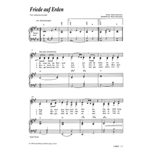 Produktbild des Artikels Friede auf Erden (Noten - Download)