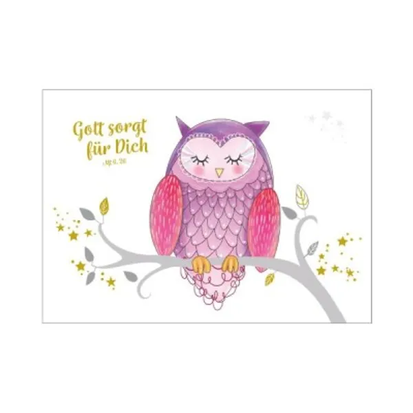 Produktbild des Artikels Postkarte "Gott sorgt für dich! Mt 6,26" (Schreibwaren)