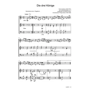Produktbild des Artikels Die drei Könige (Noten - Download)