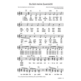 Produktbild des Artikels Du bist meine Zuversicht (Noten - Download)