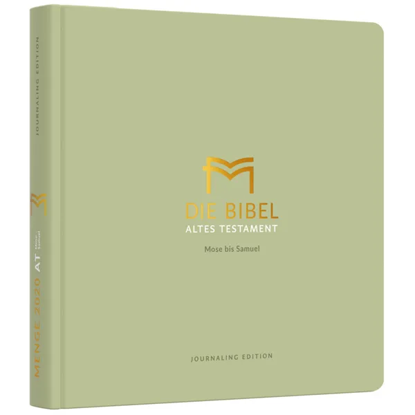 Produktbild des Artikels Menge 2020 AT - Mose bis Samuel - Journaling Edition (Bibel - Gebunden)