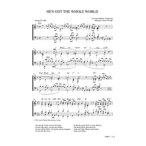 Produktbild des Artikels He's Got The Whole World (Noten - Download)