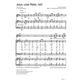 Produktbild des Artikels Jesus, unser Retter, naht (Noten - Download)