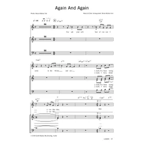 Produktbild des Artikels Again And Again (Noten - Download)