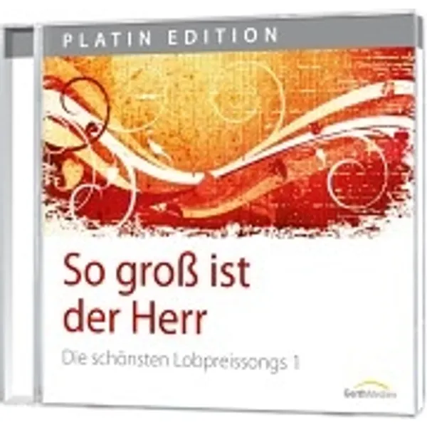 Produktbild des Artikels So groß ist der Herr - Vol.1 (Audio - CD)
